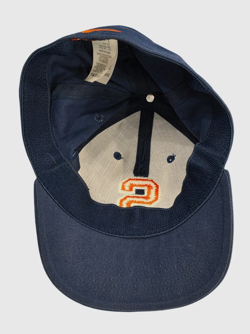 Nike Syracuse Orange Youth Baseball Cap Navy Embroidered S Logo Fitted Hat